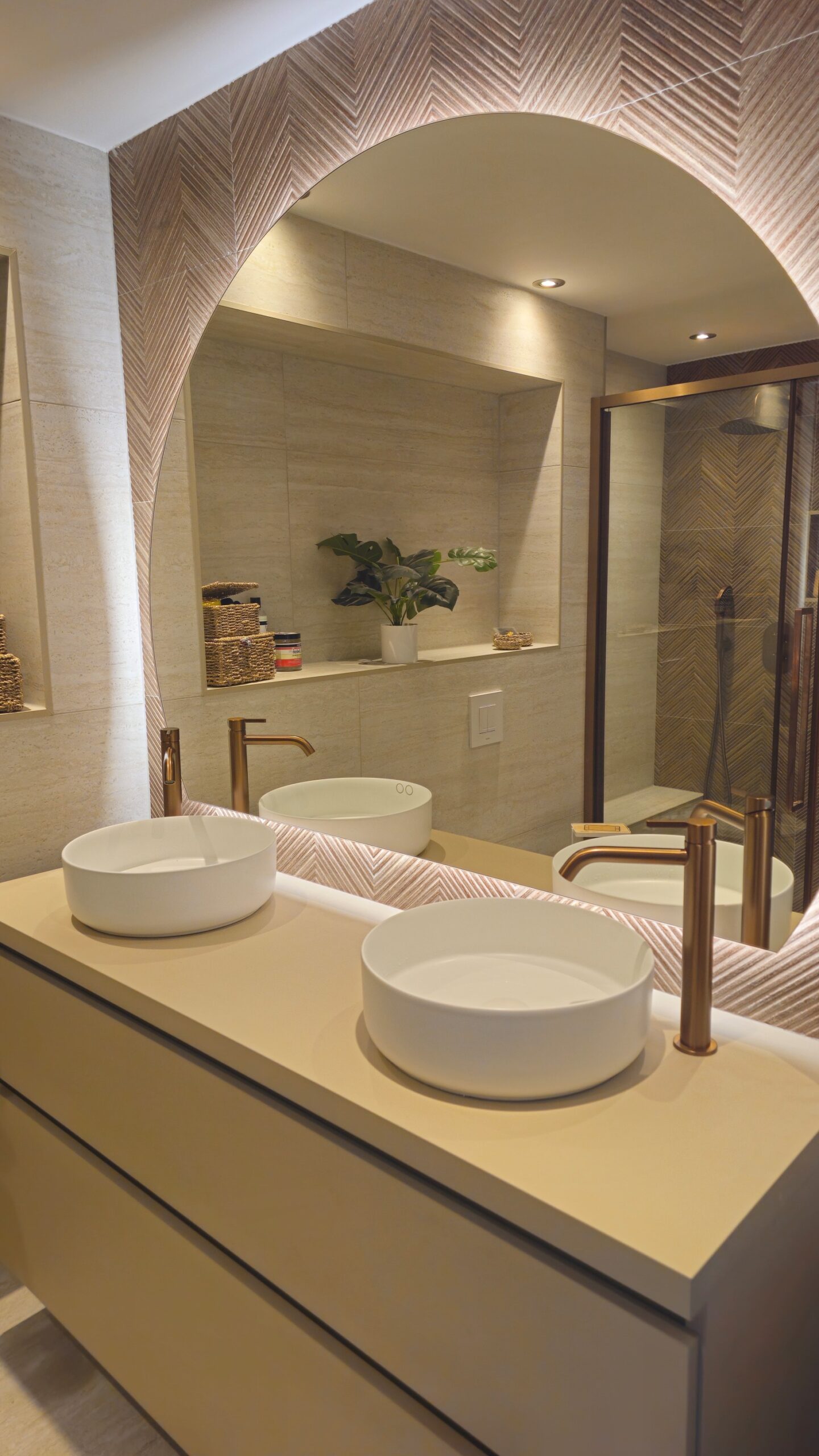 Moderne complete Badkamer